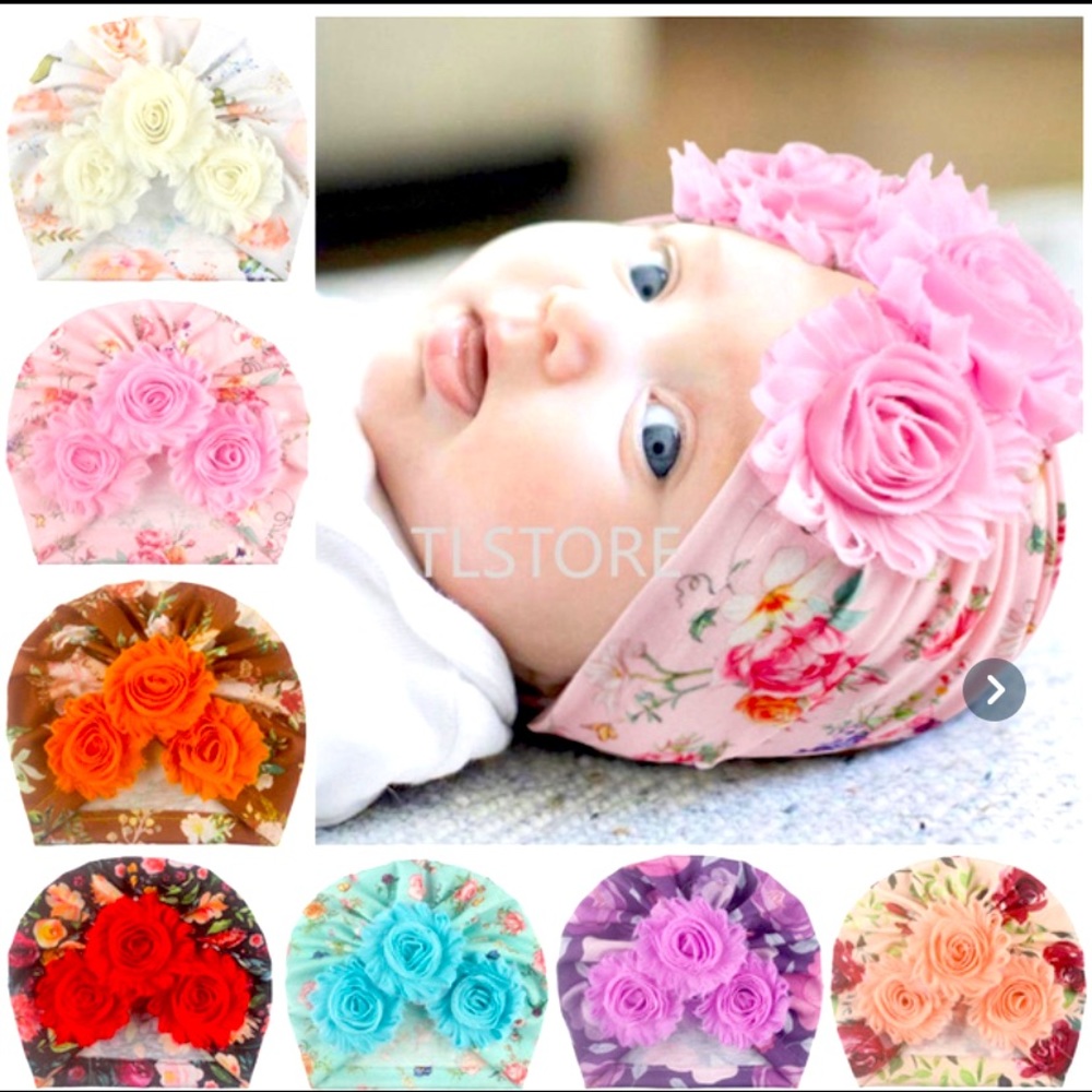 COPY - SALE: 2 for $14, 4 for $20 Mix & Match! Babies Head-wrap Big Bow Stretch…